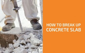 How to Break Up Concrete Slab