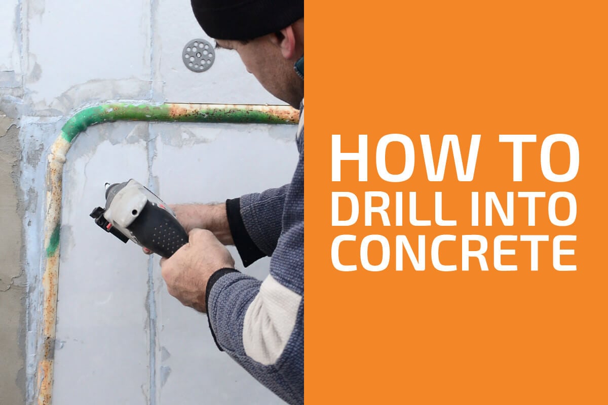 How to Drill into Concrete