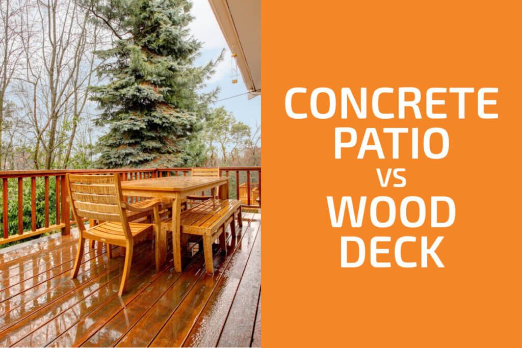 Concrete Patio vs. Wood Deck: Which Is Better? - Handyman's World