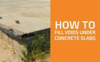 How to Fill Voids Under Concrete Slabs