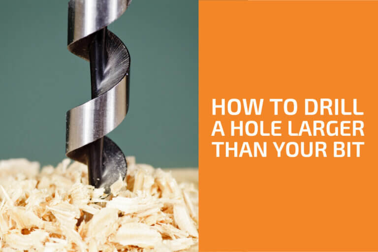 How to Drill a Hole Bigger Than Your Drill Bit Handyman's World