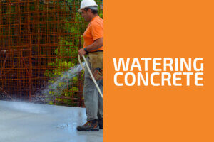 Watering Concrete: Using the Moist Curing Method - Handyman's World